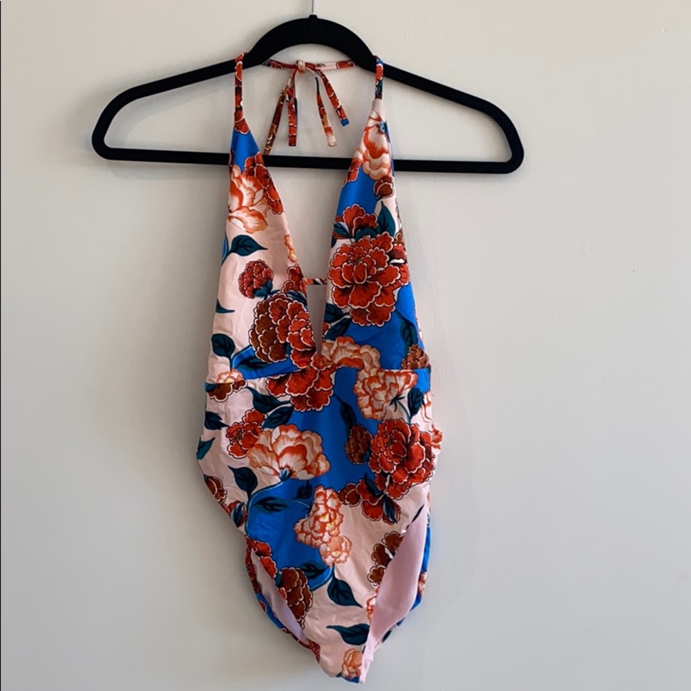 Floral One Piece Swimsuit